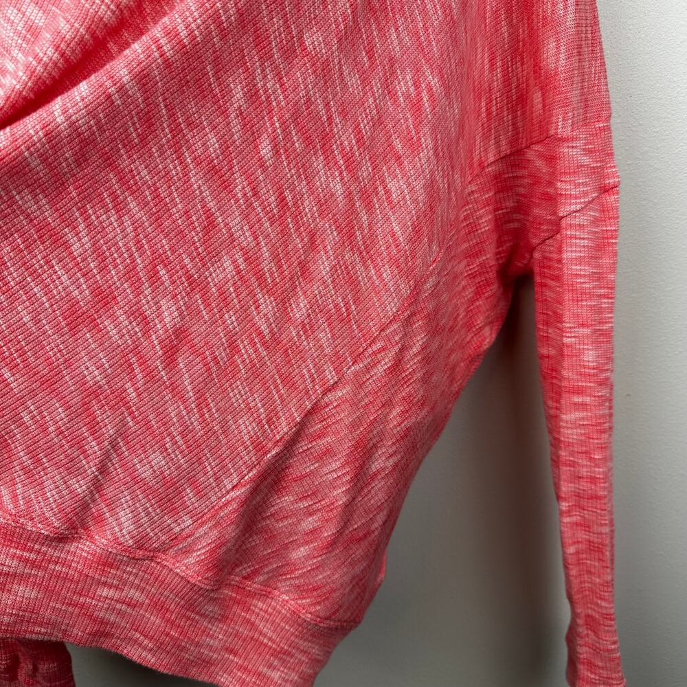 Anthropologie Damiana Pullover Sweater Slouchy Boho Cotton Coral Women's Medium - Picture 6 of 14